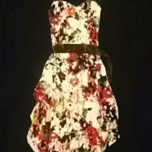 Floral Semi Formal Dress