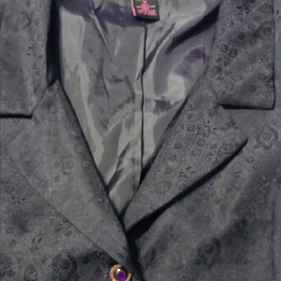 WILLI SMITH BLACK JACKET SIZE 10