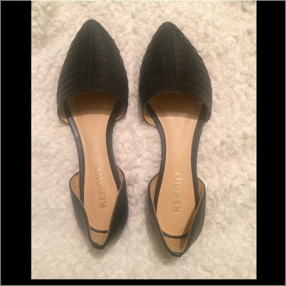 Report black flats. NWOT