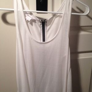 White BCBG top