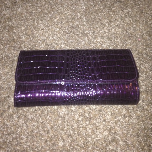 Purple make up brush clutch💜💜💜