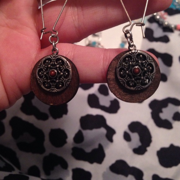 Unique earrings.