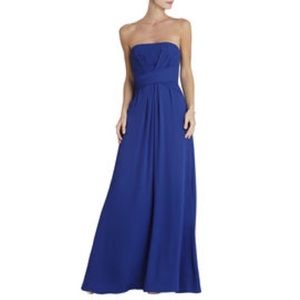 BCBG Whitney strapless Gown