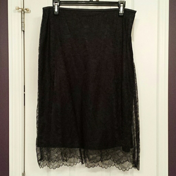 Black Lace Skirt - Picture 1 of 1