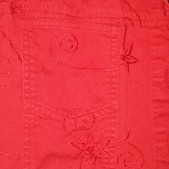 Red Embroidered Jacket - Picture 2 of 3