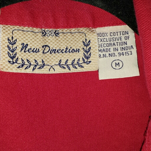 Red Embroidered Jacket - Picture 3 of 3