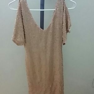 Sequined all over dresss