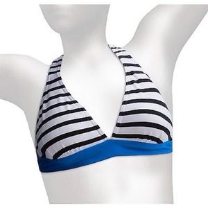 Jag Portofino Stripe Bikini Top X-Back Medium
