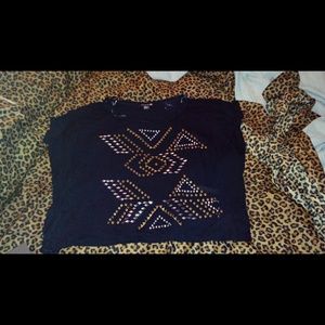 Off shoulder crop from forever