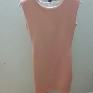 Retro look blush pink dress