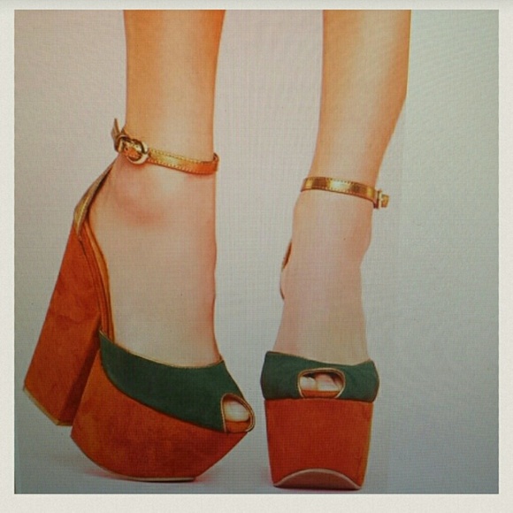 Jeffrey Campbell Suede Platforms