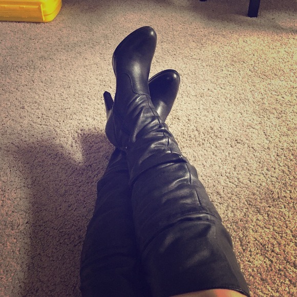 Jessica Simpson knee high boots