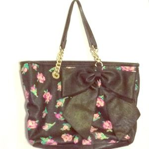 Betsey Johnson Leather tote bag