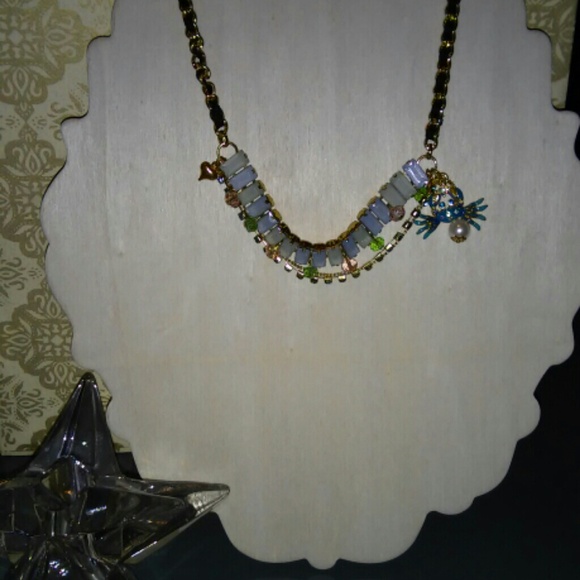 Authentic Betsey Johnson Crab necklace