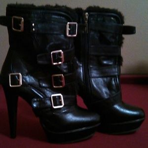 Dereon Fox Fur Boots