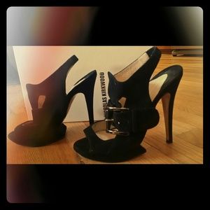 Nicholas Kirkwood slingback stiletto.  Sz 6