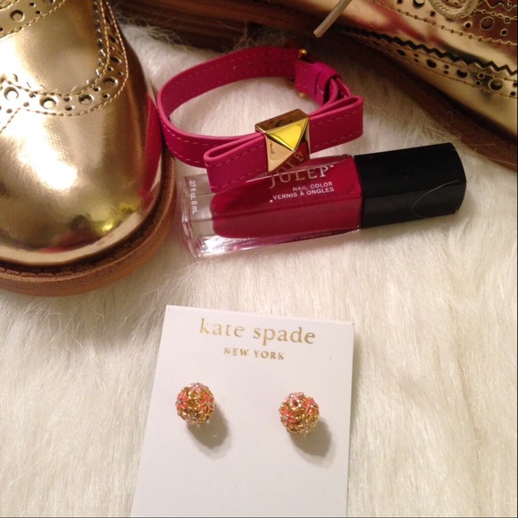 kate spade Accessories - Kate Spade Floral Stud Earrings