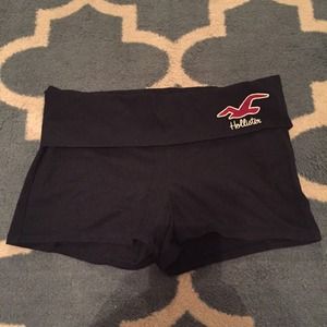 Hollister foldover shorts