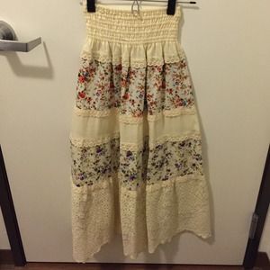 Handmade unique flower skirt