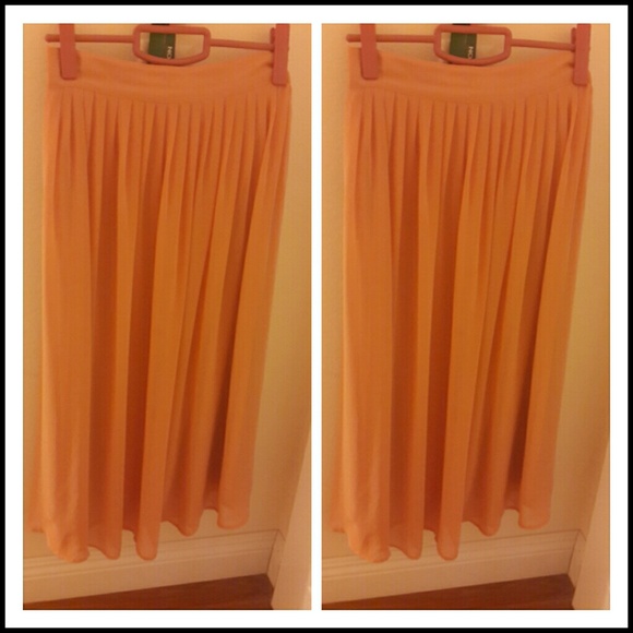Chiffon Maxi skirt