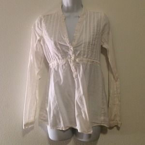 Cream blouse