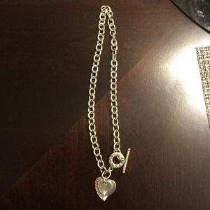 Tiffany & Co. Double heart toggle.