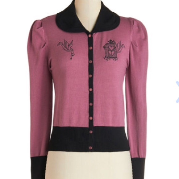 NWT from ModCloth- "La Cage Aux Fun Cardigan"
