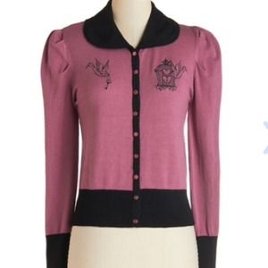 NWT from ModCloth- "La Cage Aux Fun Cardigan"