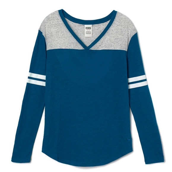 PINK Victoria's Secret varsity shirt BUNDLE! - Picture 2 of 4