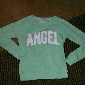 BUNDLE- Victoria's Secret Crewneck and Earrings