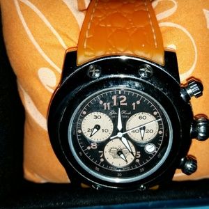 Glam Rock Orange/Black Watch-100% Authentic