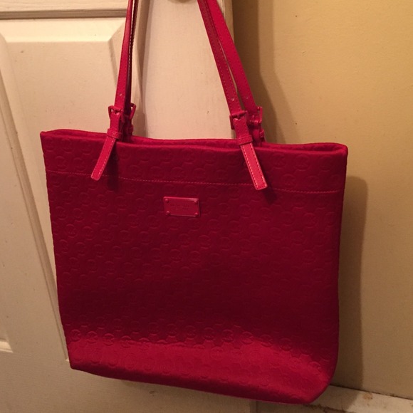 Red Michael Kors Tote Bag 👜❤️