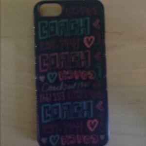COACH POPPY phone case! Iphone 5