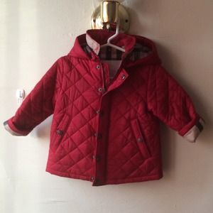 Burberry baby girl's spring jacket.