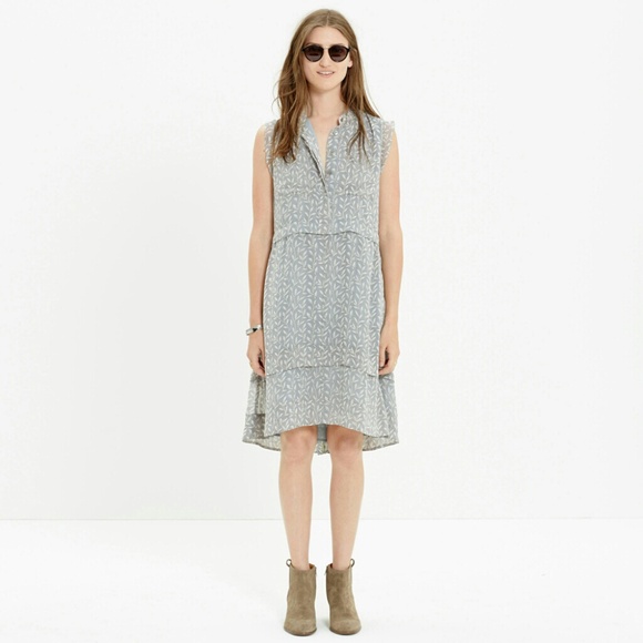 Madewell Shirtdress in Willowleaf - Fits Sz 0-2!