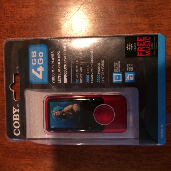 4 GB MP3 player NIB!