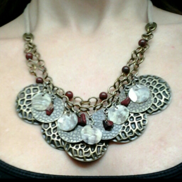 Handcrafted, Gypsy Goddess Bangle Necklace - Picture 1 of 2