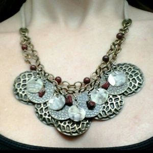 Handcrafted, Gypsy Goddess Bangle Necklace