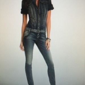 Guess Denim Jumpsuit