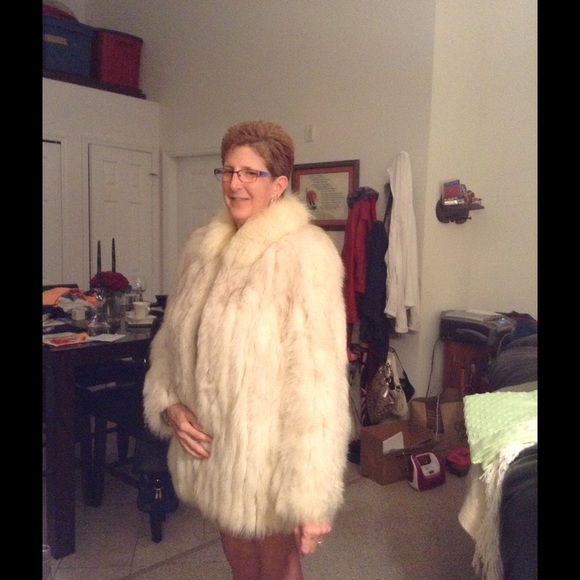 Saga fox fur coat