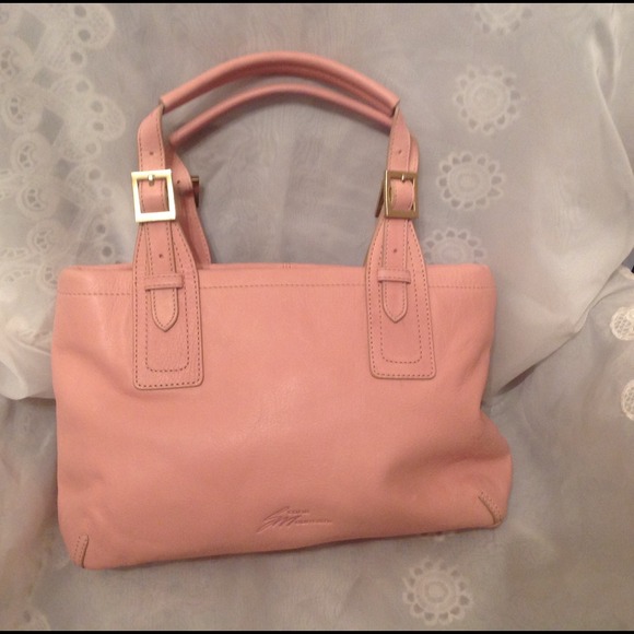 Pink leather Stone Mountain Authentic Handbag - Picture 1 of 4