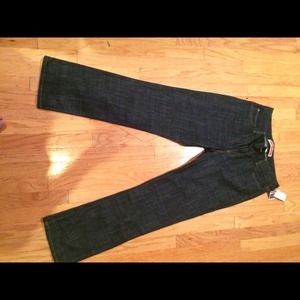 GAP Curvy Straight Blue Jeans - Size 12
