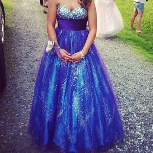 David's bridal prom dress! Worn once