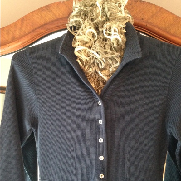 Liz Claiborne Navy Blue Knit Maxi Dress