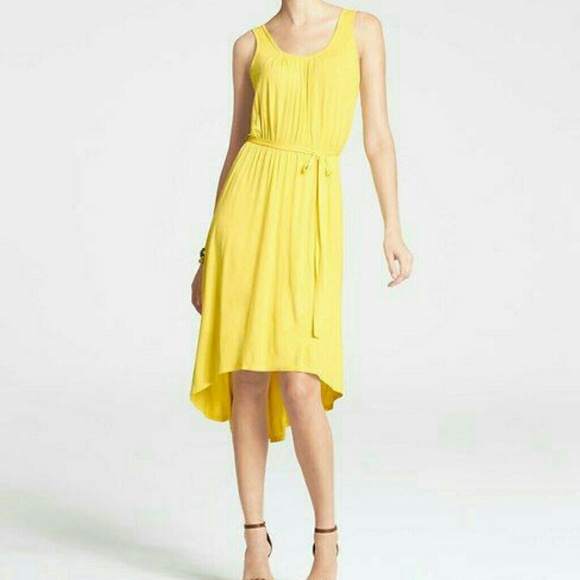 Ann Taylor high low maxi dress