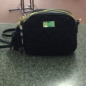 Authentic Betsey Johnson cross body bag.