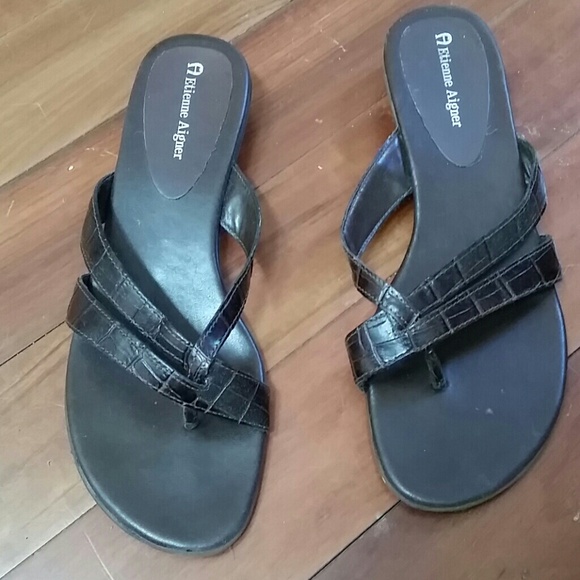 Size 9 Etienne Aigner sandals