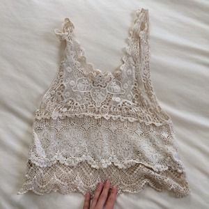 Crochet tank top