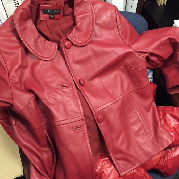 3/4 Sleeve Leather Jacket