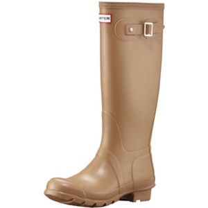 Hunter rain boots, original, tall TAN
